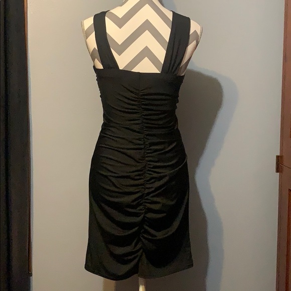 Women's Black Cocktail dress - Picture 7 of 9